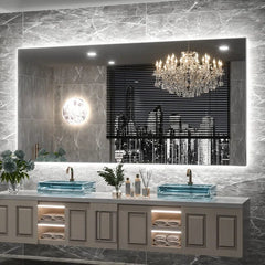 Reflect -  LED Backlit Frameless Bathroom Wall Mirror