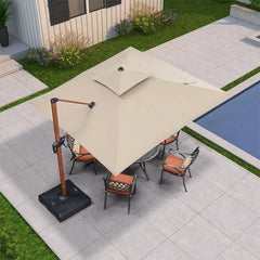 Diante Square Cantilever Umbrella