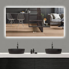 Reflect -  LED Backlit Frameless Bathroom Wall Mirror