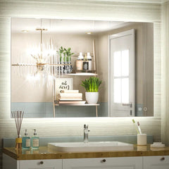 Reflect -  LED Backlit Frameless Bathroom Wall Mirror