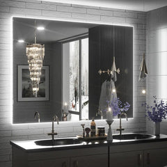 Reflect -  LED Backlit Frameless Bathroom Wall Mirror