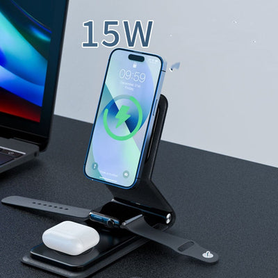 3 in 1 Folding Wireless Charger frendzys