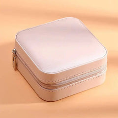 Portable Single-Layer Mini Jewelry Box frendzys