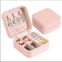 Portable Single Layer Mini Jewelry Box frendzys