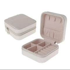 Portable Single Layer Mini Jewelry Box frendzys