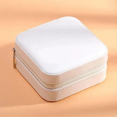 Portable Single-Layer Mini Jewelry Box frendzys