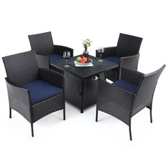 Lena Round Outdoor Dining Set 