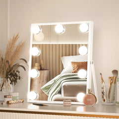 Tri-Colour Hollywood Makeup Mirror With Smart Touch Control