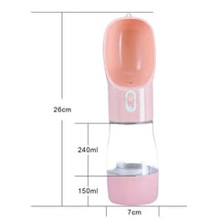 Pet Dog Water Bottle Feeder Frendzys