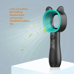 Cat Outdoor Usb Rechargeable Bladeless Fan Frendzys