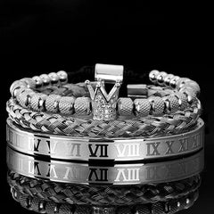 Roman Royal Charm Men Bracelets Stainless Steel Frendzys