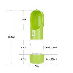 Pet Dog Water Bottle Feeder Frendzys